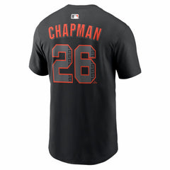 Matt Chapman San Francisco Giants Alternate Name & Number T-Shirt Black