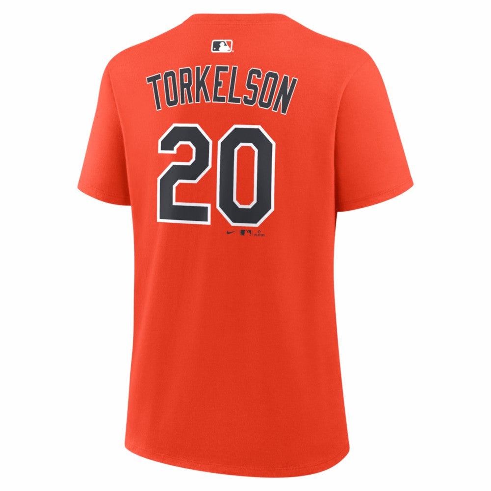 Spencer Torkelson Detroit Tigers Women's Name & Number T-Shirt Orange