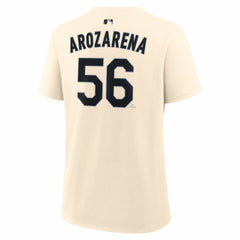 Randy Arozarena Seattle Mariners Women's Name & Number T-Shirt Natural