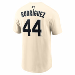 Julio Rodríguez Seattle Mariners Name & Number T-Shirt Natural