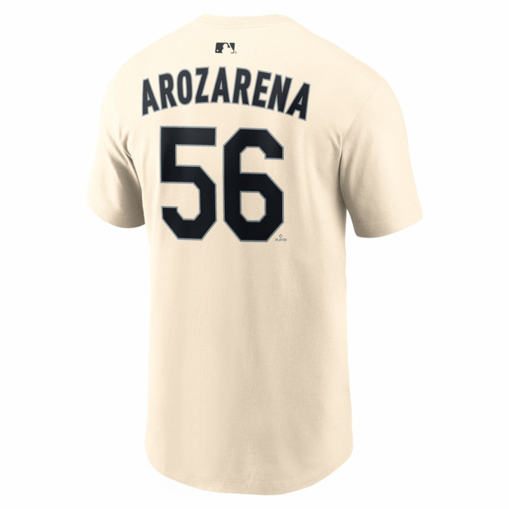 Randy Arozarena Seattle Mariners Name & Number T-Shirt Natural