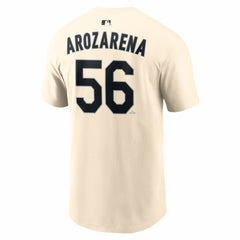 Randy Arozarena Seattle Mariners Name & Number T-Shirt Natural