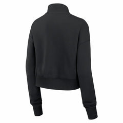 Denver Broncos Women's Legacy Phoenix Fleece Cropped Half-Zip Sweatshirt - Black online