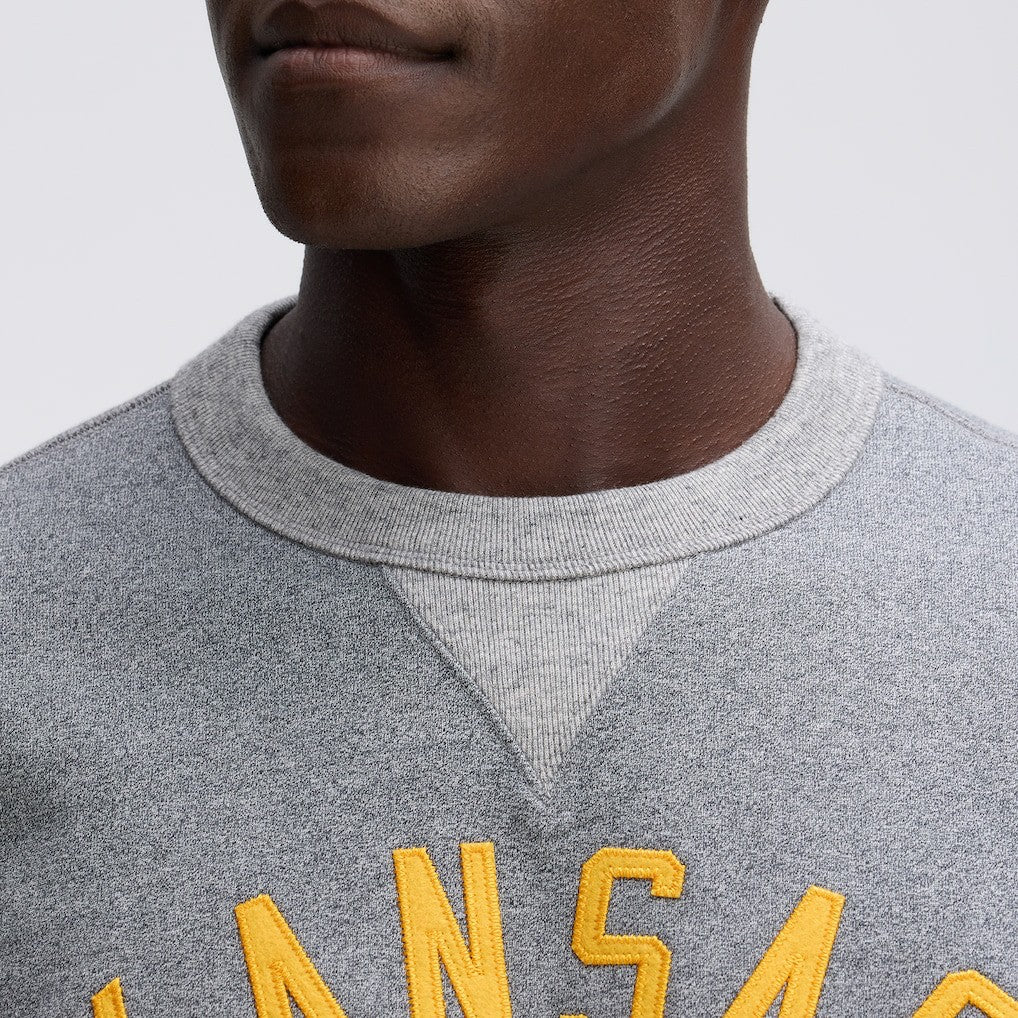 Kansas City Chiefs IconicFleece Pocket Sweatshirt - Athletic Heather Gray for sale
