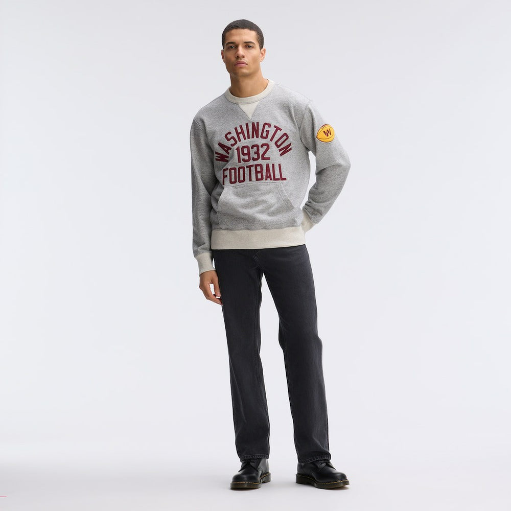 Washington Commanders IconicFleece Pocket Sweatshirt - Heather Gray online