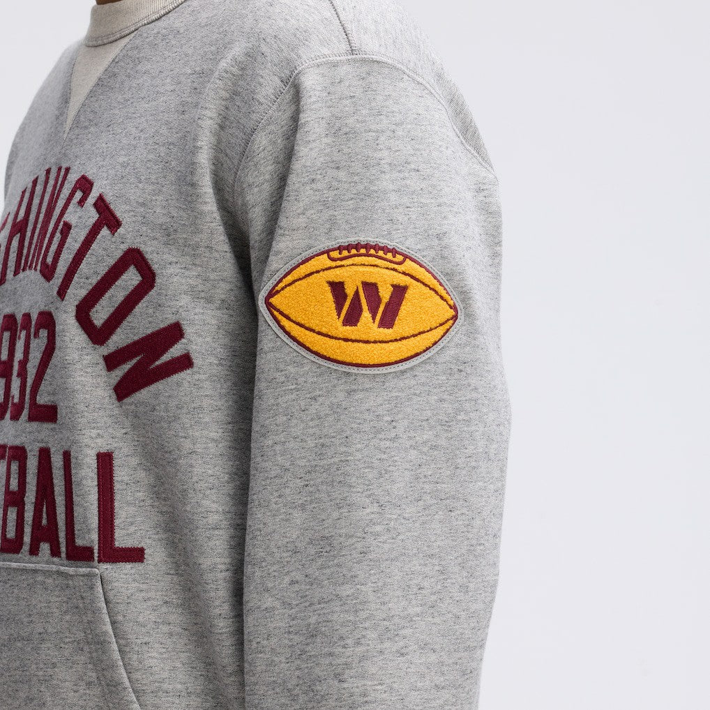 Washington Commanders IconicFleece Pocket Sweatshirt - Heather Gray online