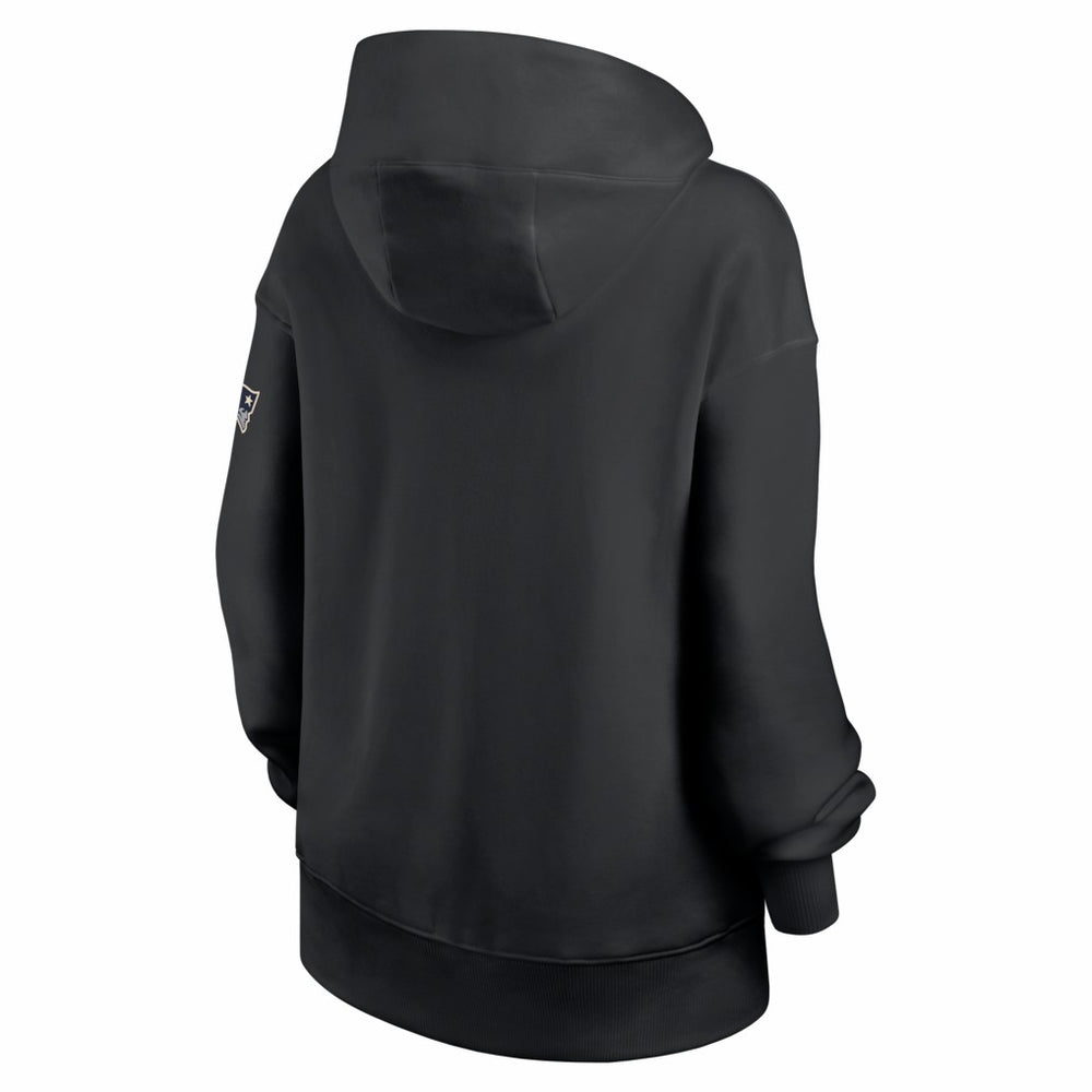 New England Patriots Women's Oversized Legacy Phoenix Hoodie - Black sale