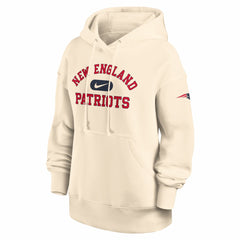 New England Patriots Women's Oversized Legacy Phoenix Hoodie - Natural discount