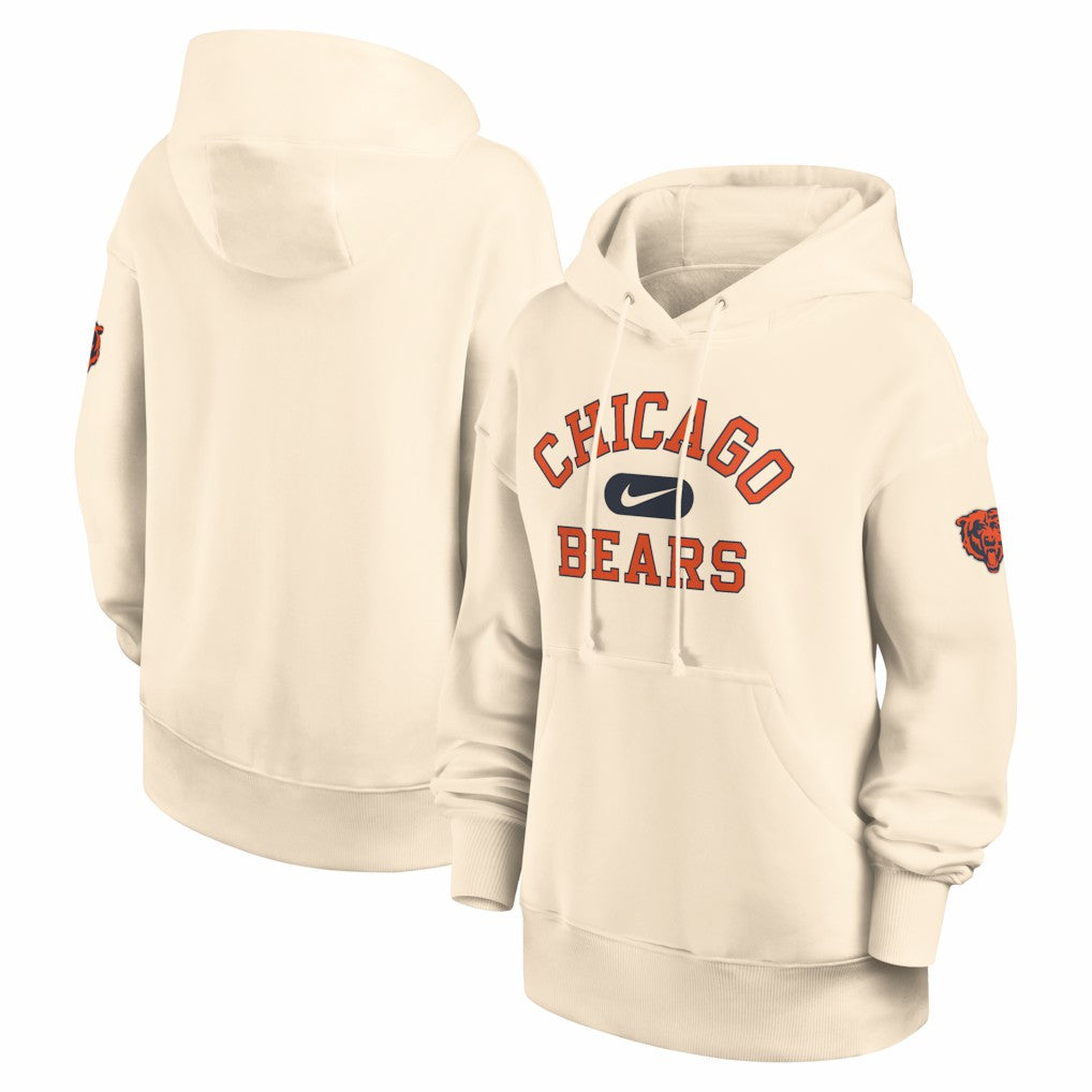 Chicago Bears Women's Oversized Legacy Phoenix Hoodie - Natural discount