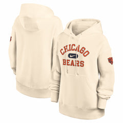 Chicago Bears Women's Oversized Legacy Phoenix Hoodie - Natural discount