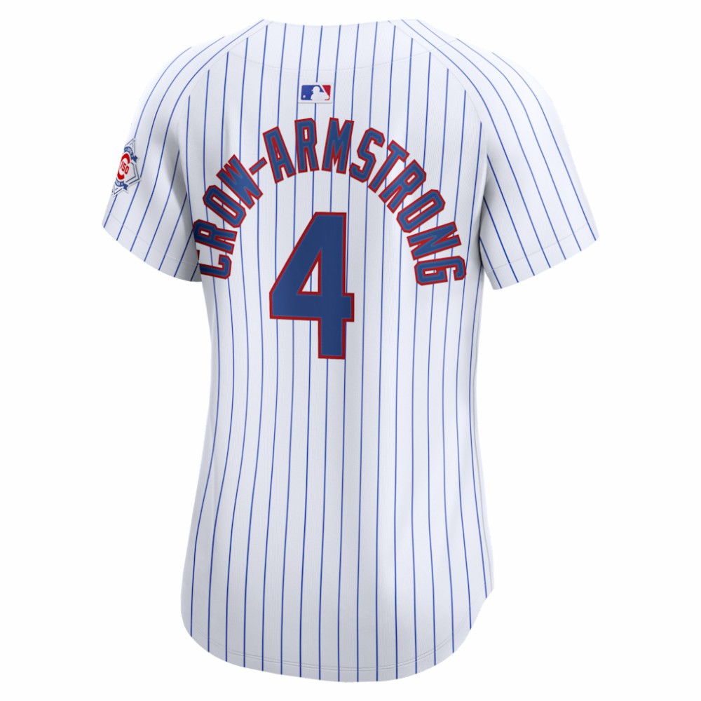 Pete Crow-Armstrong Chicago Cubs Women's 150th Anniversary Limited Jersey White