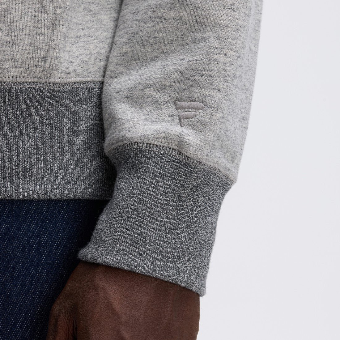 Detroit Lions IconicFleece Pocket Sweatshirt - Heather Gray outlet