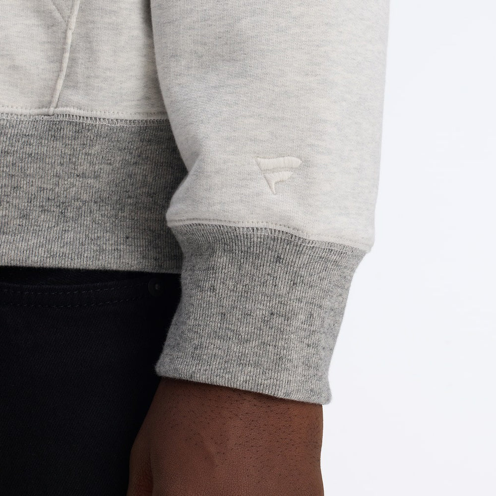 Las Vegas Raiders IconicFleece Pocket Sweatshirt - Heather Gray on sale