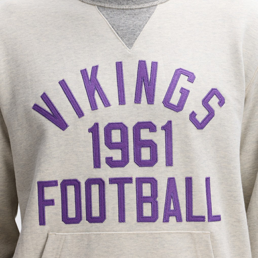 Minnesota Vikings IconicFleece Pocket Sweatshirt - Oatmeal outlet