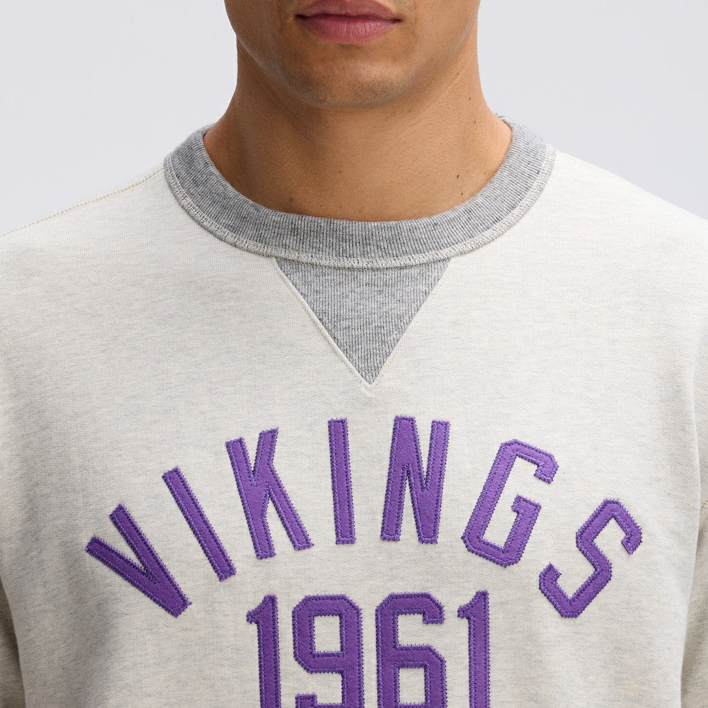 Minnesota Vikings IconicFleece Pocket Sweatshirt - Oatmeal outlet