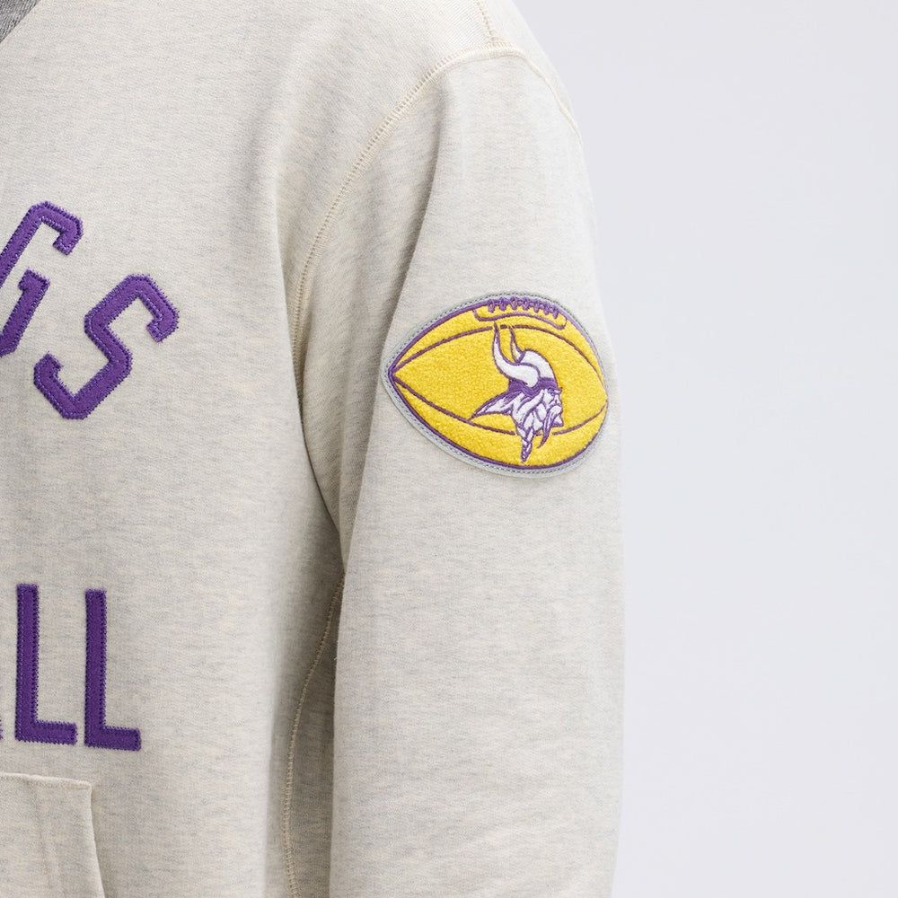 Minnesota Vikings IconicFleece Pocket Sweatshirt - Oatmeal outlet