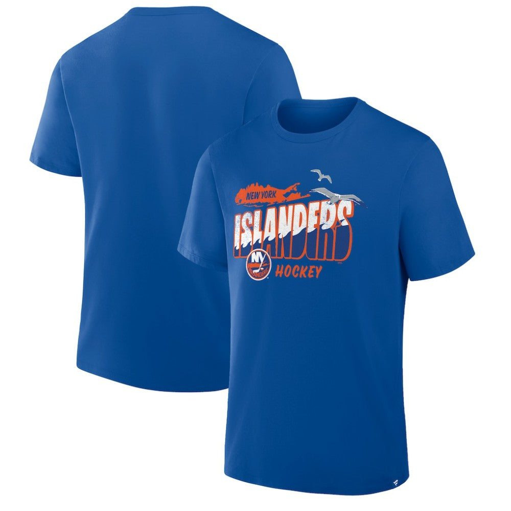 New York Islanders Fanatics Hometown Local T-Shirt - Royal T-shirts