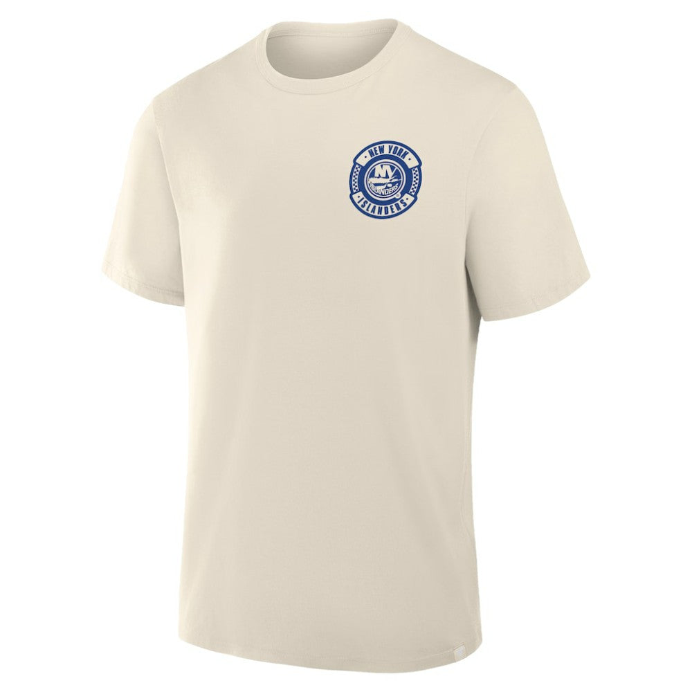 New York Islanders Fanatics Team Culture T-Shirt - Cream T-shirts
