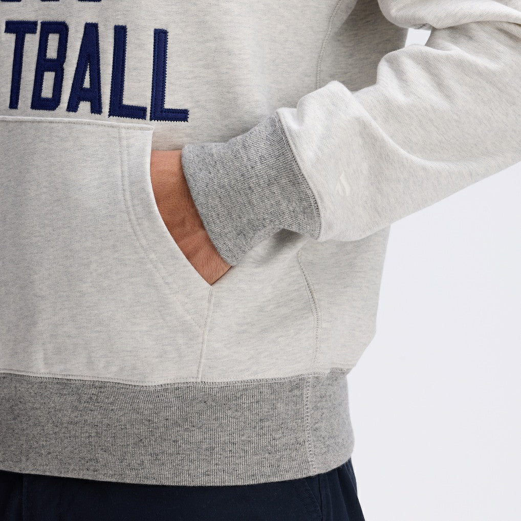 Dallas Cowboys IconicFleece Pocket Sweatshirt - Heather Gray discount