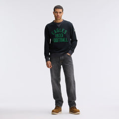 Philadelphia Eagles IconicFleece Pocket Sweatshirt - Black sale