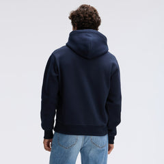 Chicago Bears IconicFleece Flocked Hoodie - Navy on sale
