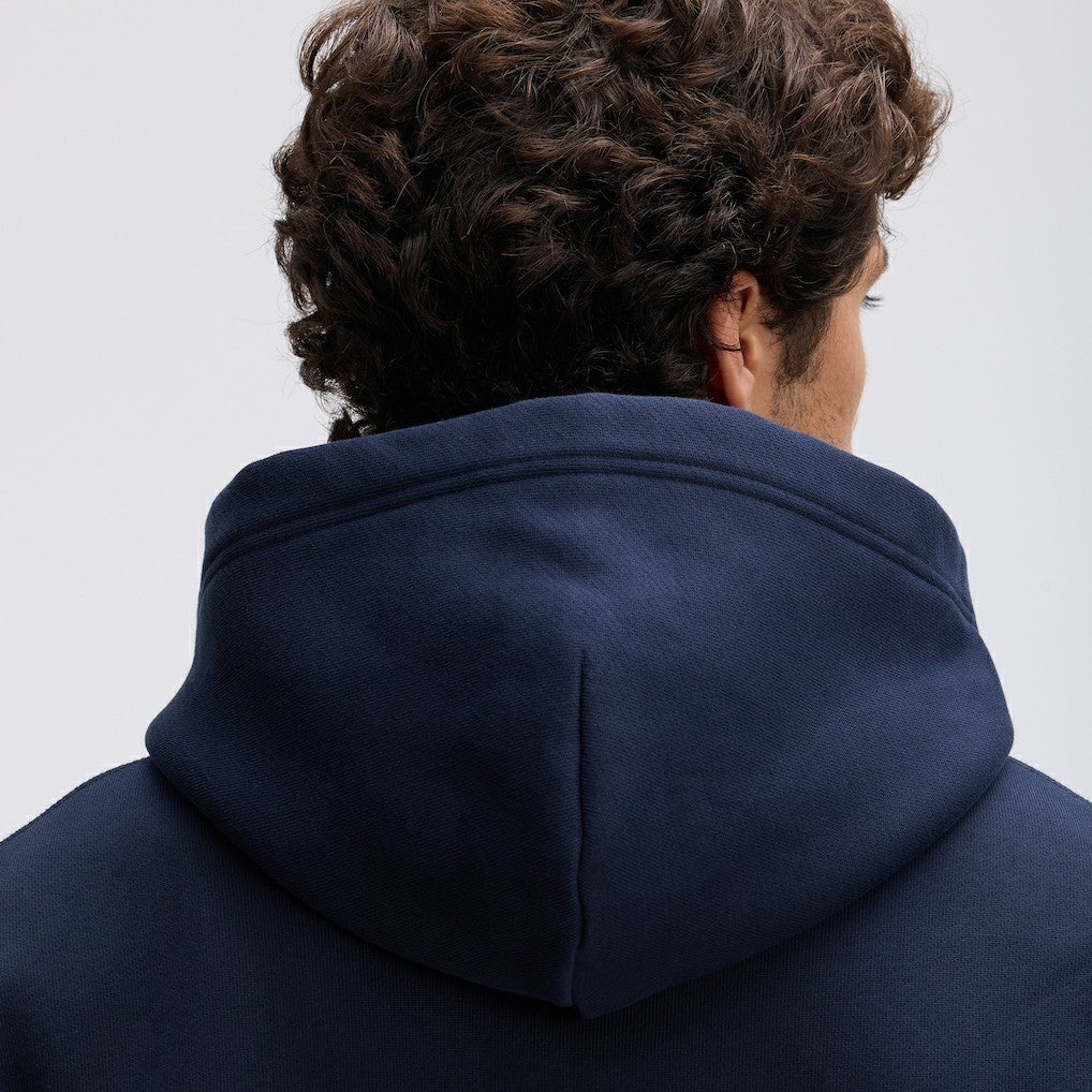 Chicago Bears IconicFleece Flocked Hoodie - Navy on sale