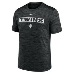 Minnesota Twins Velocity Dri-FIT T-Shirt Black