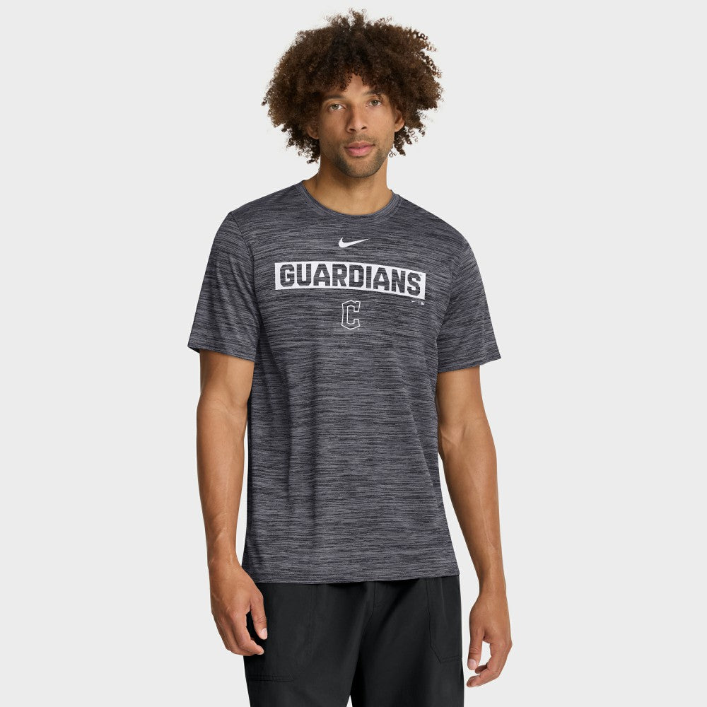 Cleveland Guardians Velocity Dri-FIT T-Shirt Black