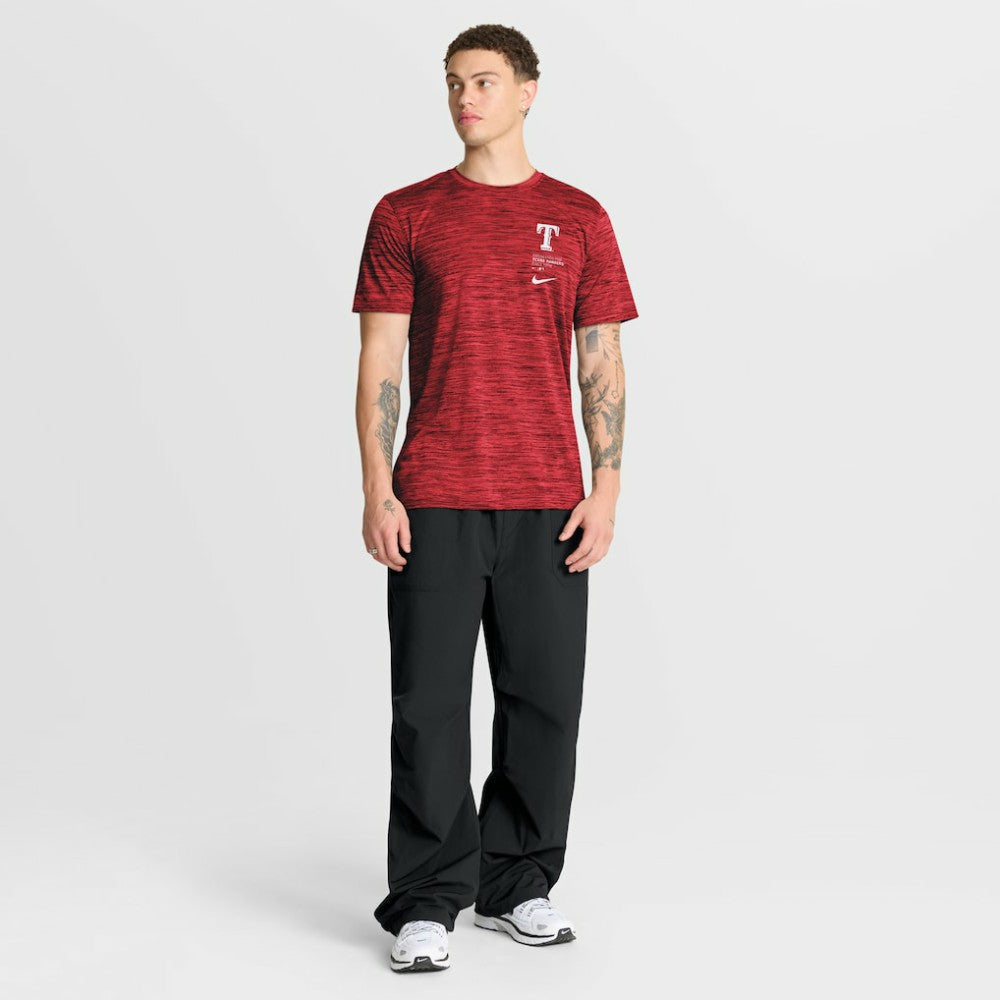 Texas Rangers Velocity Dri-FIT T-Shirt Red