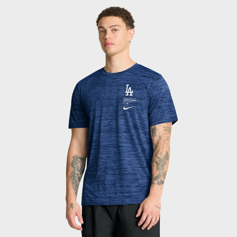 Los Angeles Dodgers Velocity Dri-FIT T-Shirt Royal