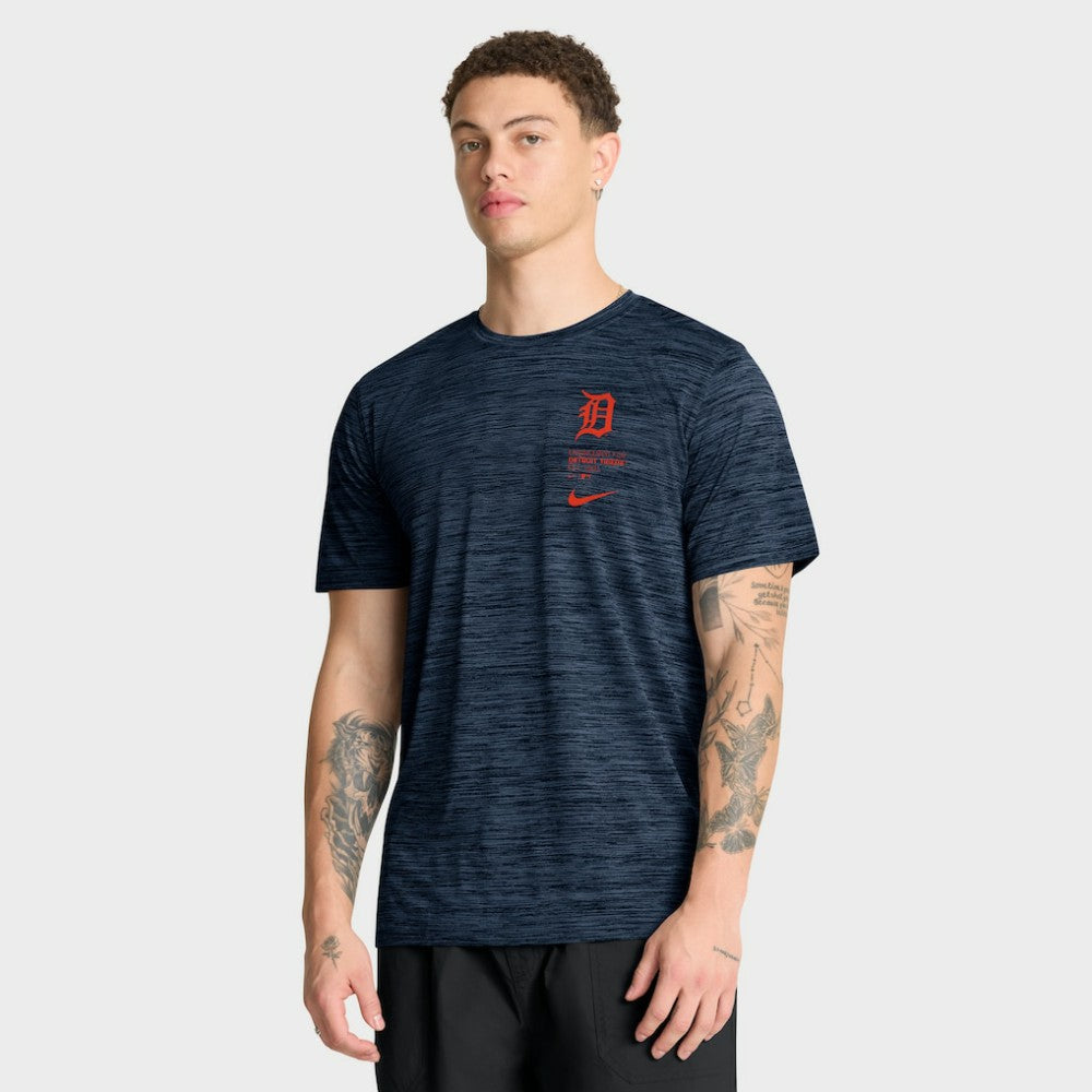 Detroit Tigers Velocity Dri-FIT T-Shirt Navy