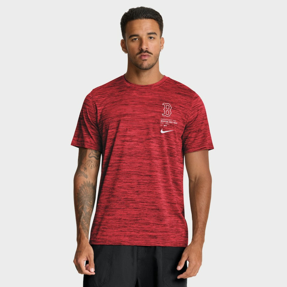 Boston Red Sox Velocity Dri-FIT T-Shirt Red