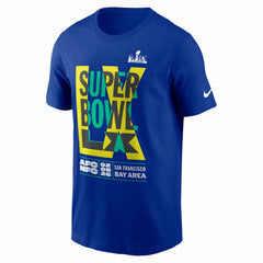 Super Bowl LX Essential T-Shirt - Royal on sale