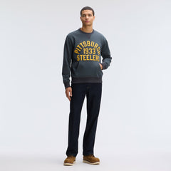 Pittsburgh Steelers IconicFleece Pocket Sweatshirt - Charcoal outlet