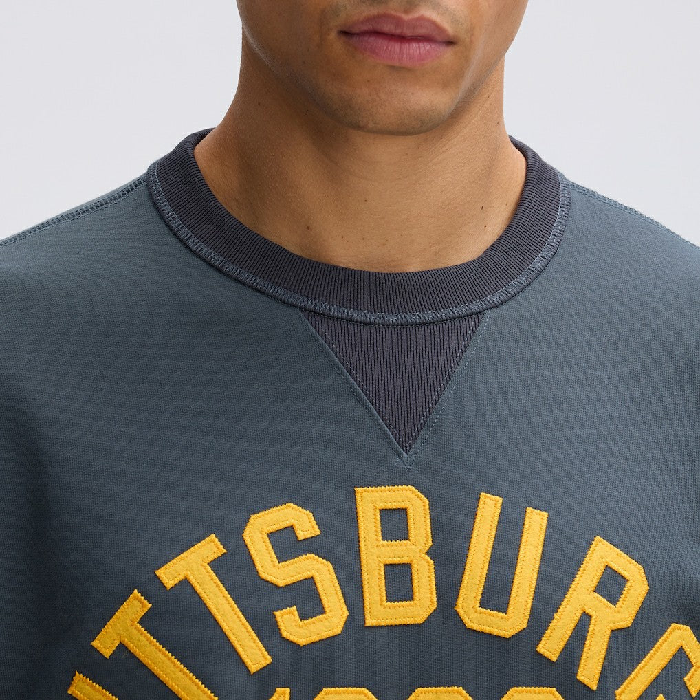 Pittsburgh Steelers IconicFleece Pocket Sweatshirt - Charcoal outlet
