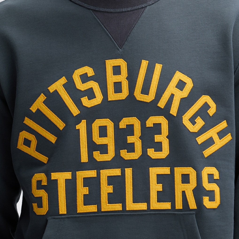 Pittsburgh Steelers IconicFleece Pocket Sweatshirt - Charcoal outlet