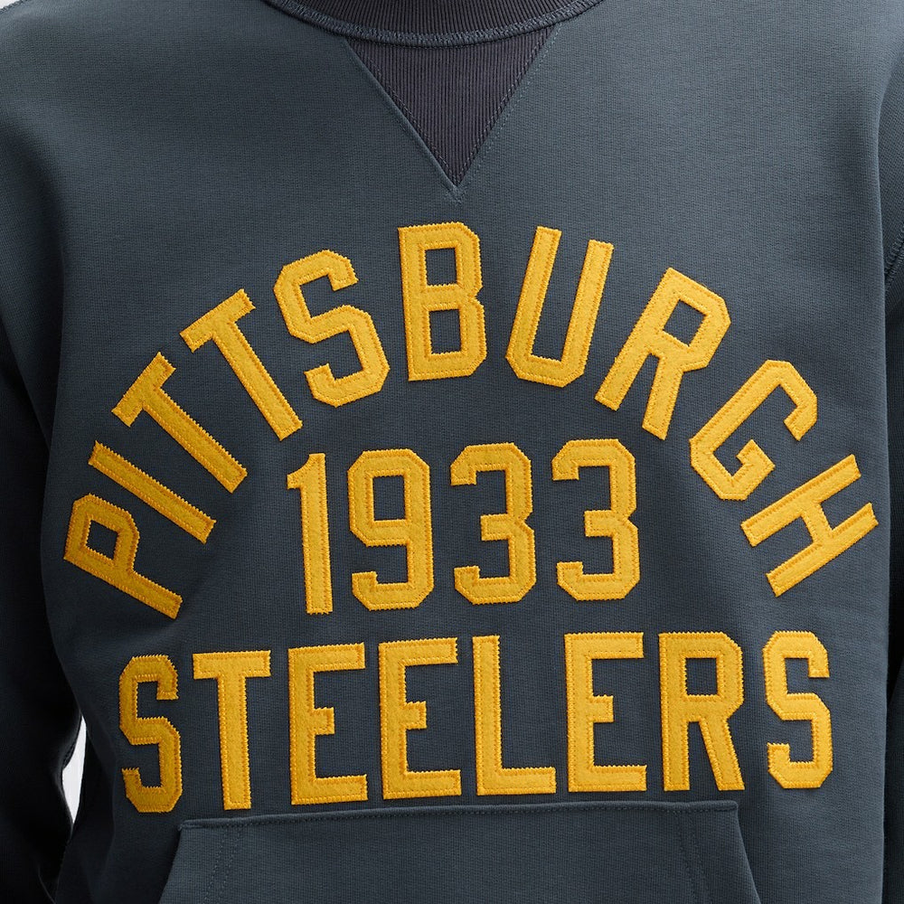 Pittsburgh Steelers IconicFleece Pocket Sweatshirt - Charcoal outlet
