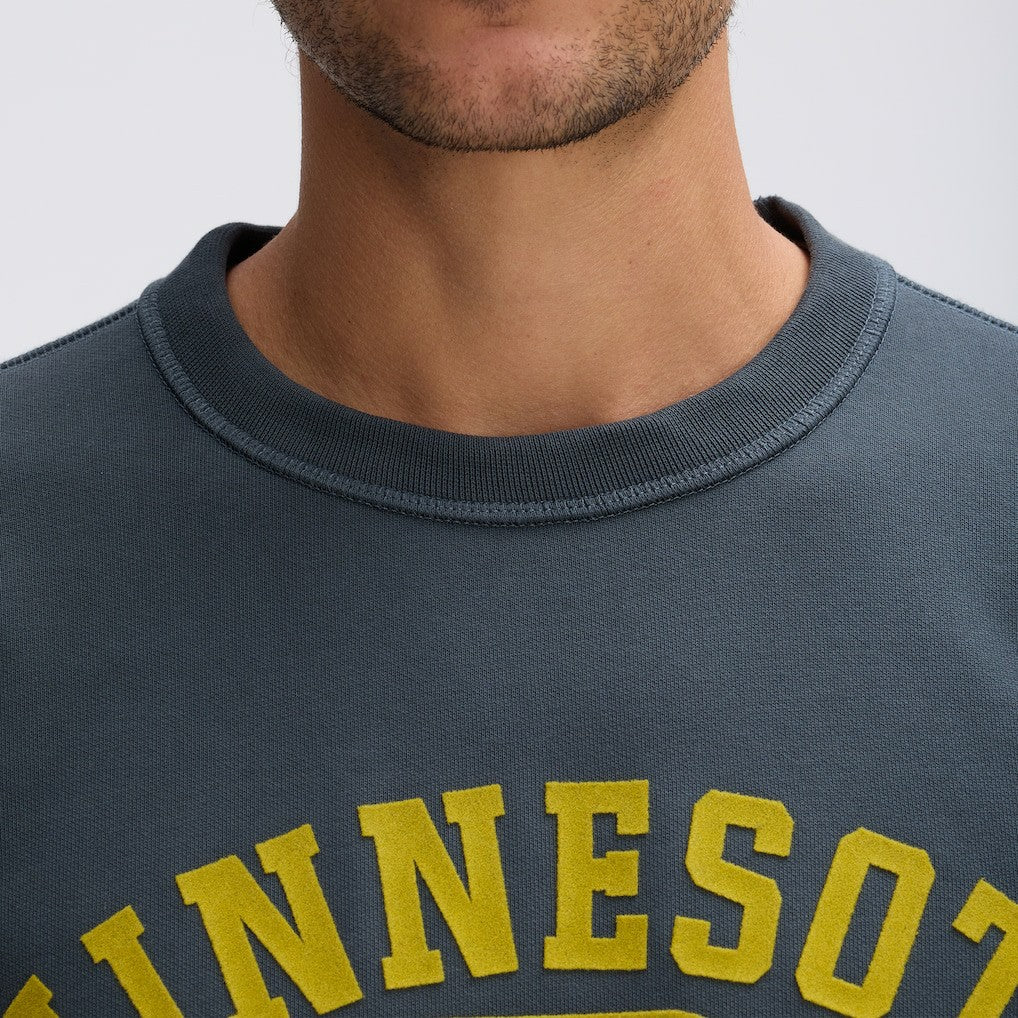 Minnesota Vikings IconicFleece Short Sleeve Sweatshirt - Charcoal online
