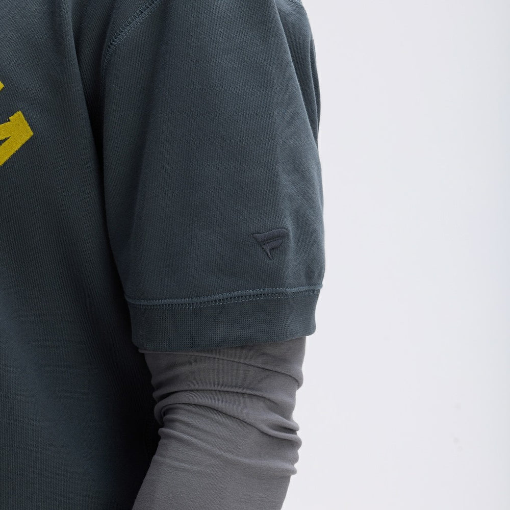 Minnesota Vikings IconicFleece Short Sleeve Sweatshirt - Charcoal online