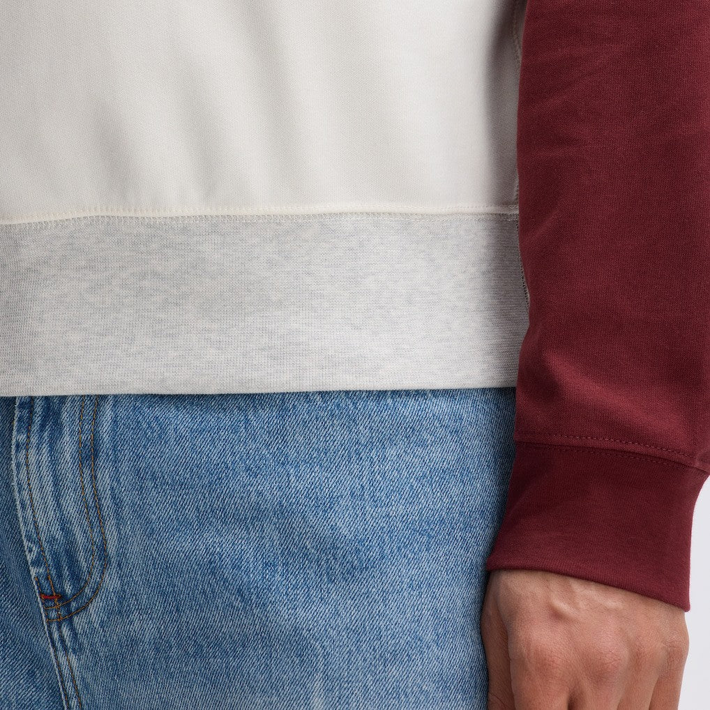 Washington Commanders IconicFleece Short Sleeve Sweatshirt - Oatmeal outlet