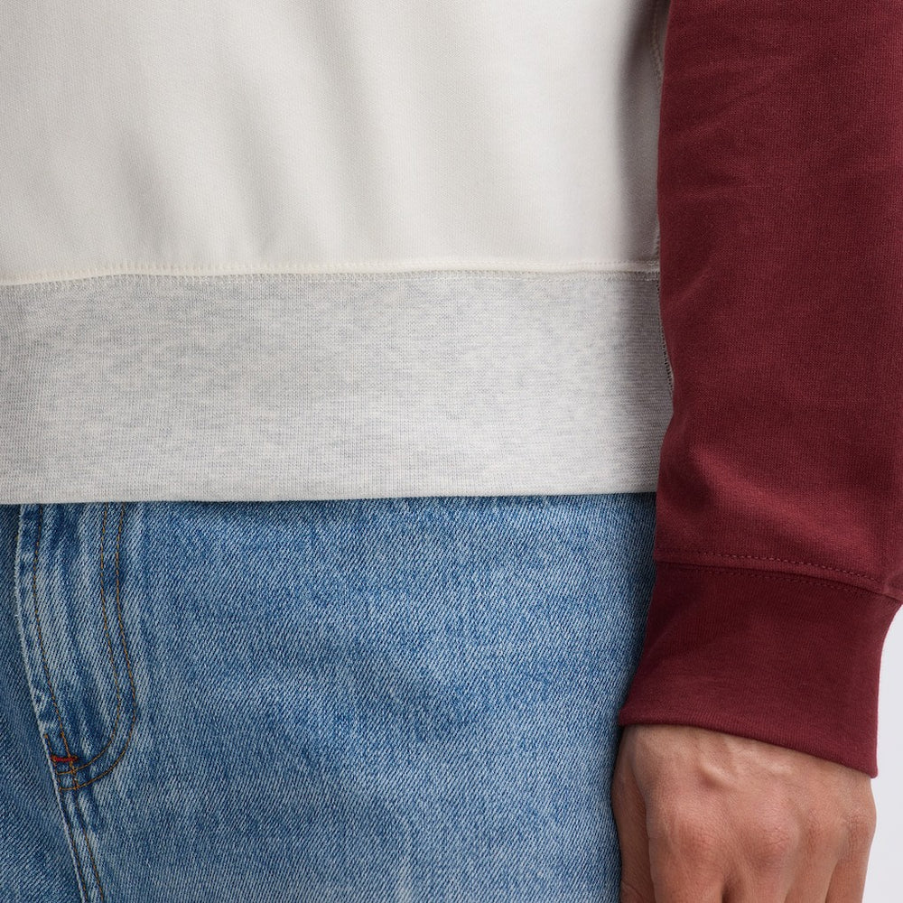 Washington Commanders IconicFleece Short Sleeve Sweatshirt - Oatmeal outlet