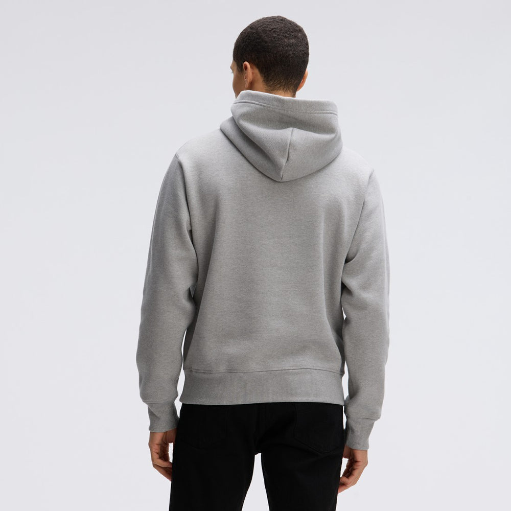 Las Vegas Raiders IconicFleece Flocked Hoodie - Heather Gray online