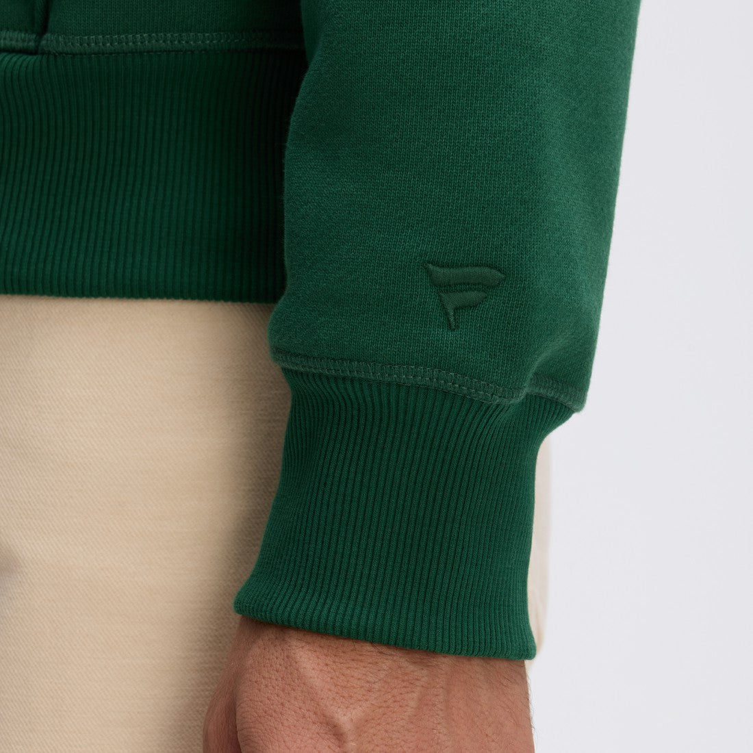 Green Bay Packers IconicFleece Flocked Hoodie - Green discount