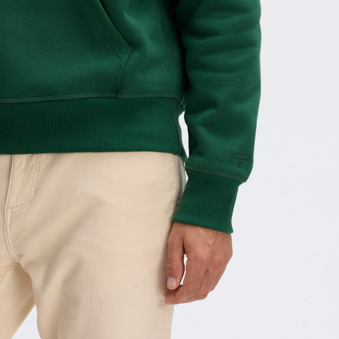 Green Bay Packers IconicFleece Flocked Hoodie - Green discount