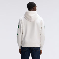 Philadelphia Eagles IconicFleece Letterman Hoodie - Oatmeal for sale