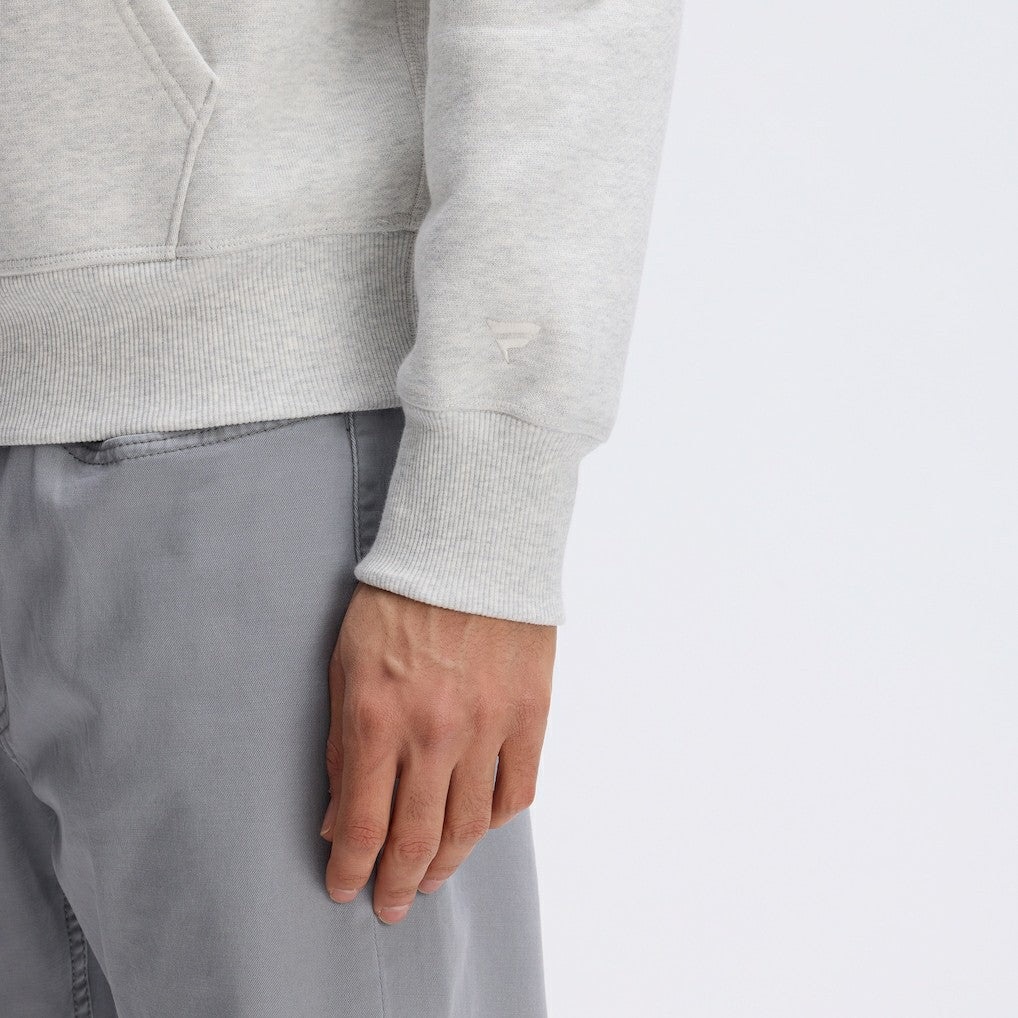 Detroit Lions IconicFleece Letterman Hoodie - Heather Gray sale