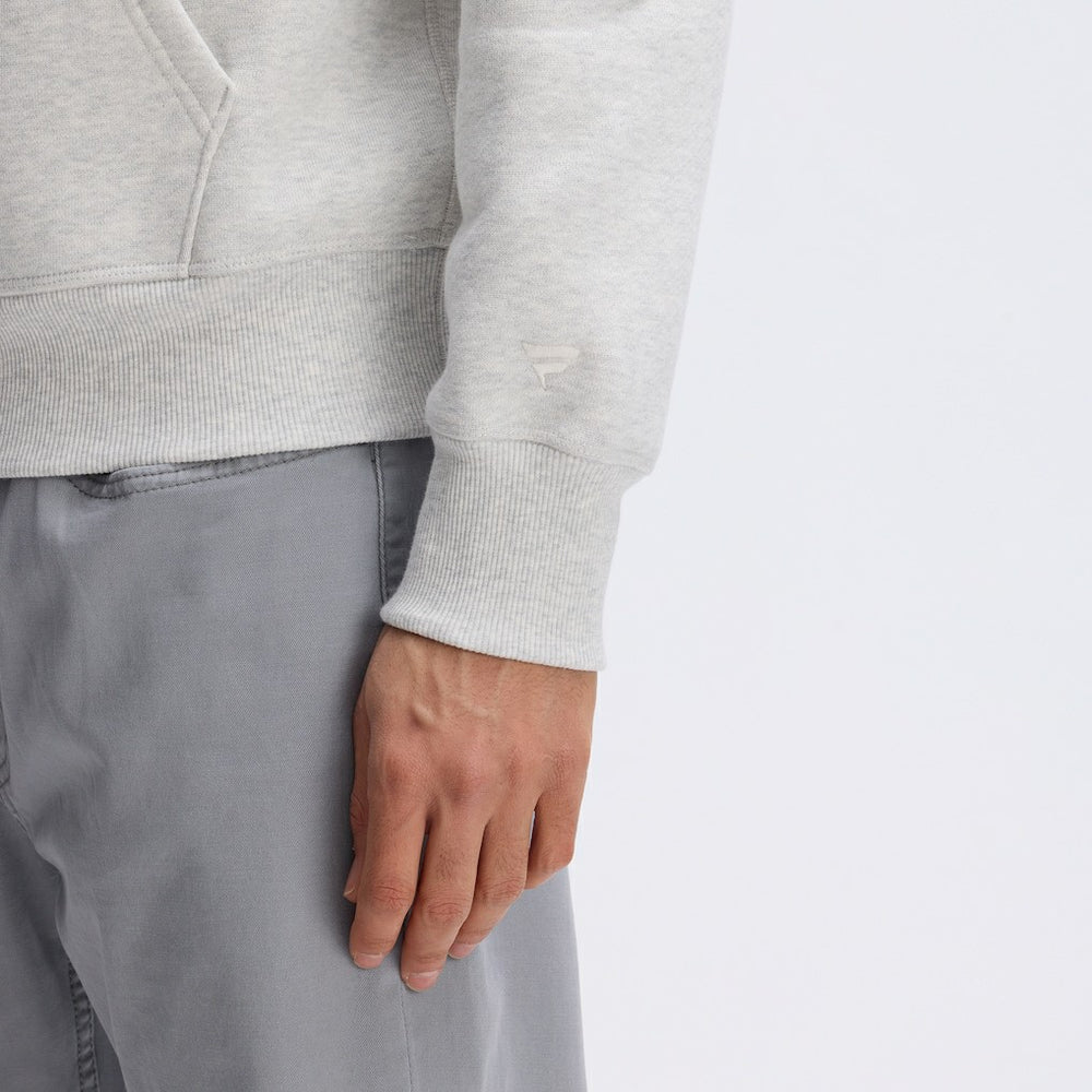 Detroit Lions IconicFleece Letterman Hoodie - Heather Gray sale
