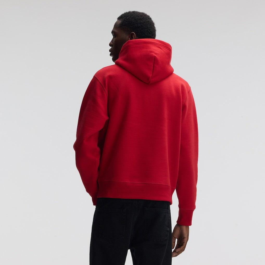 San Francisco 49ers IconicFleece Flocked Hoodie - Scarlet for sale