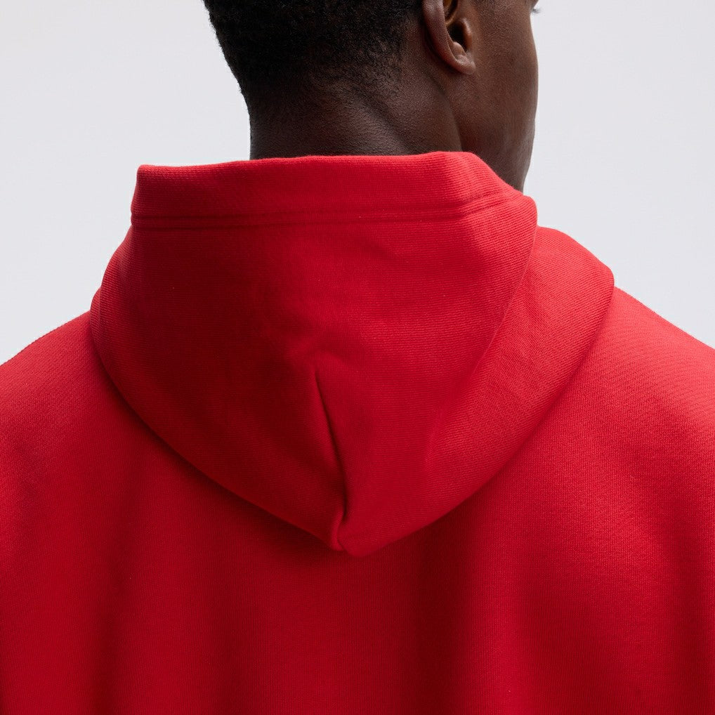 San Francisco 49ers IconicFleece Flocked Hoodie - Scarlet for sale