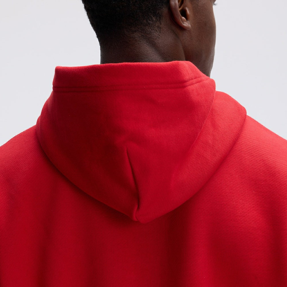 San Francisco 49ers IconicFleece Flocked Hoodie - Scarlet for sale